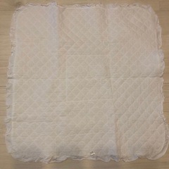 おくるみ　ブランケット　お宮参り　くま　白の画像