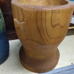 臼　花台　インテリア　餅つき機　テーブルの画像