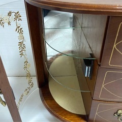 GENTIE SHOKAI ウッドジュエリーボックスアクセサリー オルゴール付きの画像