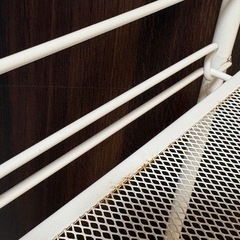 HORNAVAN ホールナヴァン
 ホワイトメタル3段キッチンワゴンの画像