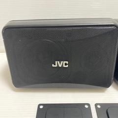 JVC PS-S10B コンパクトスピーカー 壁掛け金具付き 2018年製 美品の画像