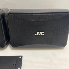 JVC PS-S10B コンパクトスピーカー 壁掛け金具付き 2018年製 美品の画像