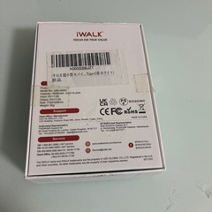 iPhone モバイルバッテリー　iWALK  ライトニングの画像