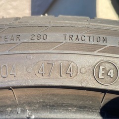 コンチネンタ　ContiSportContact5 225/40R19 2本の画像