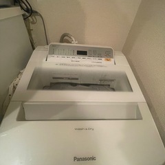 【Panasonic】洗濯乾燥機19年製8kgの画像