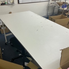 作業台　高級テーブル　縦約90 横約180 高さ約82の画像