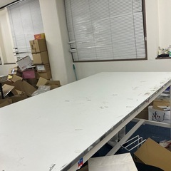 作業台　高級テーブル　縦約90 横約180 高さ約82の画像