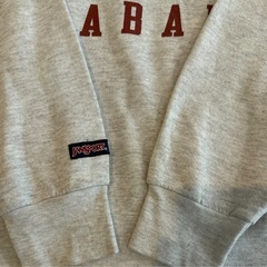 90s usa製 JANSPORT ALABAMA Lサイズ スウェット グレイの画像