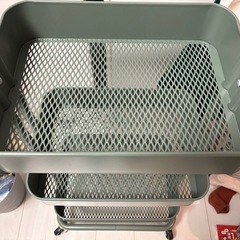 IKEA キッチンワゴン 3段 RÅSKOG ロースコグの画像