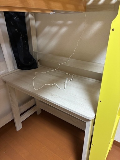 【取引確定済】ロフトベッド 子供部屋 