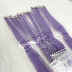 未開封⭐️ワンタッチエクステ ブライトララ製 ラベンダー6本の画像