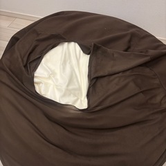 ビーズクッション直径約60センチの画像