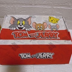 トムandジェリー。スニーカー25.0 タグ付き新品未使用未開封品。外箱のままお渡しです。の画像
