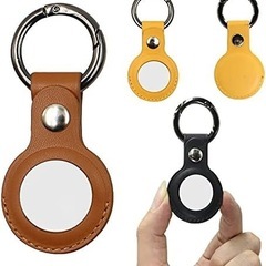 Airtags保護カバー 保護ケース ブラックの画像
