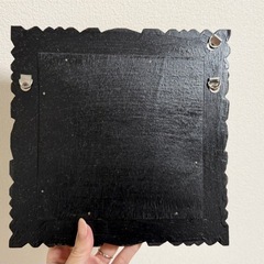 バリ雑貨　石のレリーフ（木彫りフレーム）3個セットの画像