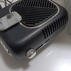 小型扇風機　ファン　元値5980円*夏、熱中症対策、涼しい、軽量、腰にかけられる、黒、シンプルの画像