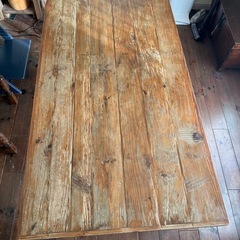 ダイニングテーブル　バーンウッド　古材の画像