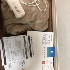 2回使用電気毛布　コイズ　KDS50212V [クレベ&アンド 電気敷き毛布]の画像