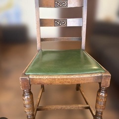 イギリス　アンティーク　ダイニングチェア　木製の画像
