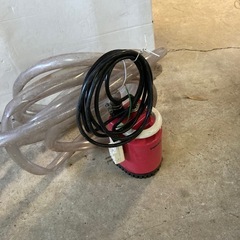 水中ポンプ・寺田 SL-102 中古　動作確認済みの画像