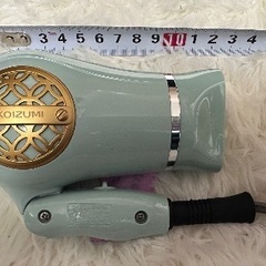 💇‍♀️ドライヤー番号21 KOIZUMI 【高年式2024年製 小型タイプ】旅行用ミニサイズ かわいい オシャレなデザインの画像
