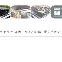 【新品未使用】Rightline Gear(ライトラインギア) カートップキャリア スポーツ3 / 510L 滑り止めシート パッケージ PRG-100S30-PADSETの画像