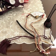 京都島津　ひな人形　お代理様　台座　屏風の画像