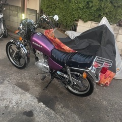 GN125紫ラメ！美車！プロフィール必見の画像