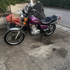 GN125紫ラメ！美車！プロフィール必見の画像