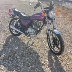 GN125紫ラメ！美車！プロフィール必見の画像