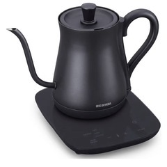 アイリスオーヤマ　電気ケトル　訳あり　中古品の画像