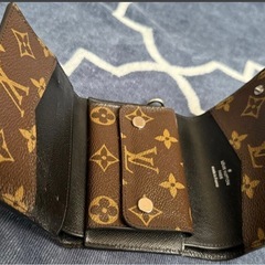 美品　ヴィトン　マカサー　三つ折り財布の画像