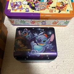 クラブハリエ　空箱　ディズニー　空き缶の画像