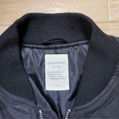 Buck Number MA-1ジャケット迷彩柄の画像