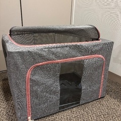 衣装ケース2個折り畳み可の画像