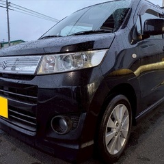 走行10万キロ台☆月々8千円〜分割払い可‼️ 車検2年付き！【名義変更代込み】☆スズキ ワゴンRスティングレー☆HDDナビ付き☆走行中DVD見れます☆プッシュスタート☆ドライブレコーダー付きのフル装備☆純正アルミ☆そのまま乗って帰れます！の画像