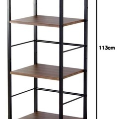 岩附 オープンラック 4段の画像