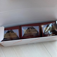 小川軒　トリュフショコラ3個　焼き菓子　の画像