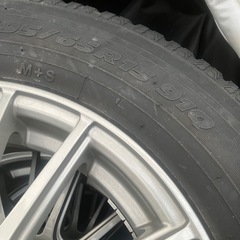 【送料込み】195/65R15 スタッドレスタイヤ ホイールセット中古の画像