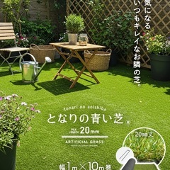 人工芝　幅1m 数本 の画像