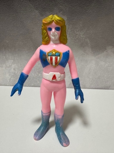 バトルフィーバーJ ミスアメリカ ソフビ ポピー バトルフィーバーJミスアメリカポピーソフビ (たぁ☆) 洛西口の