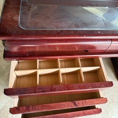 昭和レトロなドレッサー　鏡台の画像