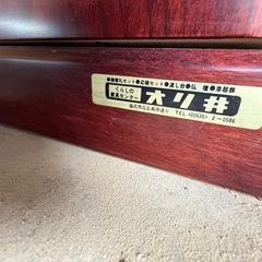 昭和レトロなドレッサー　鏡台の画像