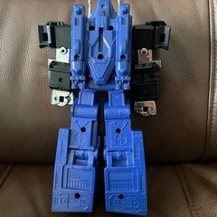 懐かしい〜　レトロ　BANDAI 電磁戦隊メガレンジャー スーパーギャラクシーメガ　プラデラの画像