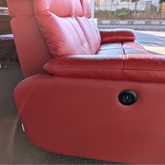 美品 IDC大塚家具取扱い GTO 3人掛け 電動リクライニングソファ/チェア SD-315 BMLY LEFT 3Pの画像