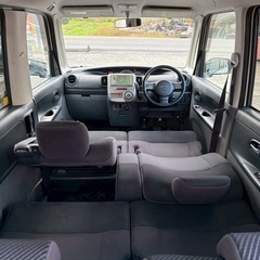 快適なターボ☆月々9千円〜分割可❗️車検2年付き！【名義変更代込み】広い車内！大人気‼️ダイハツ タントカスタム☆Bluetoothナビ付き☆走行中DVD見れます☆純正アルミ☆電動スライドドア☆ドライブレコーダー☆事故歴修復歴なし☆そのまま乗って帰れます！の画像