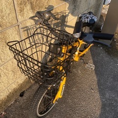 子供用自転車　RAISE イエロー 14インチの画像