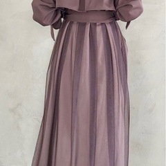 MERCURYDUO マーキュリーデュオ ロングトレンチコート の画像