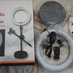 ☆スマホスタンド 俯瞰撮影 LEDライトスタンド◆人気インスタグラマーも使用の画像