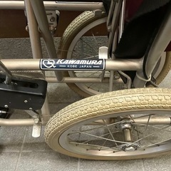 車椅子(折りたたみ)の画像